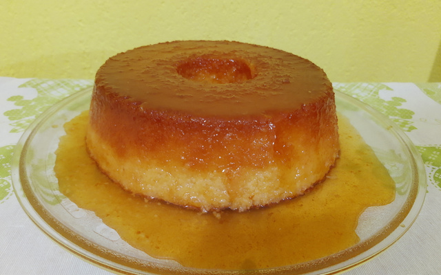 Pudim de tapioca muito fácil