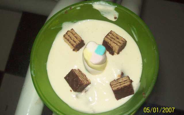 Creme de limão com Bis