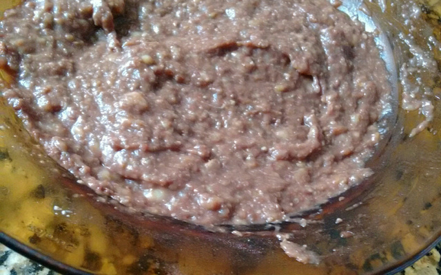 Brigadeiro light falso de banana