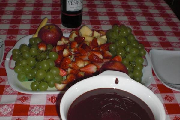 Fondue de chocolate delícia