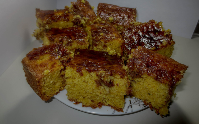 Bolo diferente de abóbora