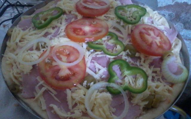 Massa para esfiha e pizza do Mundico