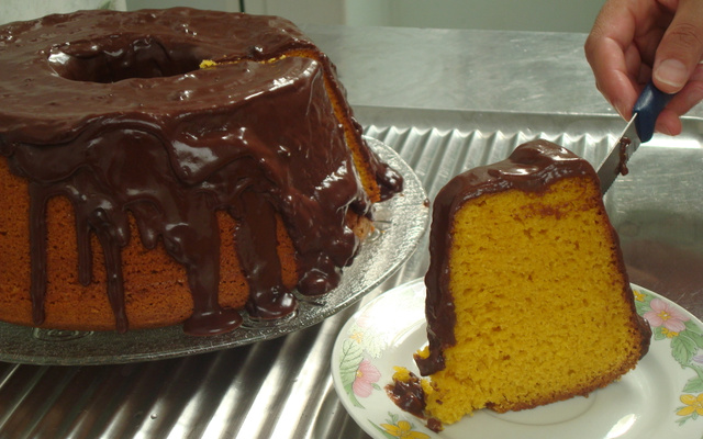 Bolo de cenoura da Ana