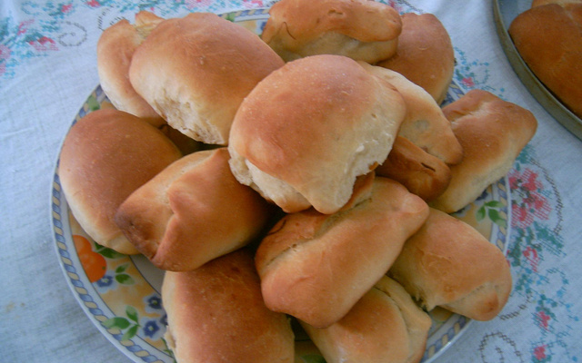Pão caseiro de leite