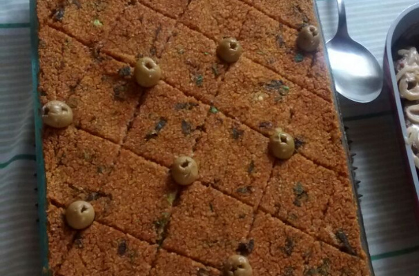 Kibe de abóbora com ricota