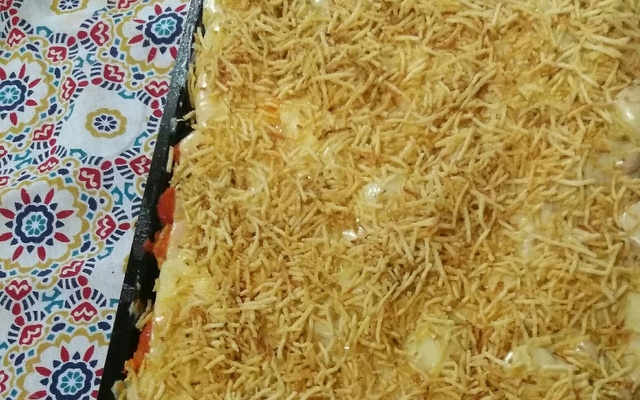 Cachorro quente de forno