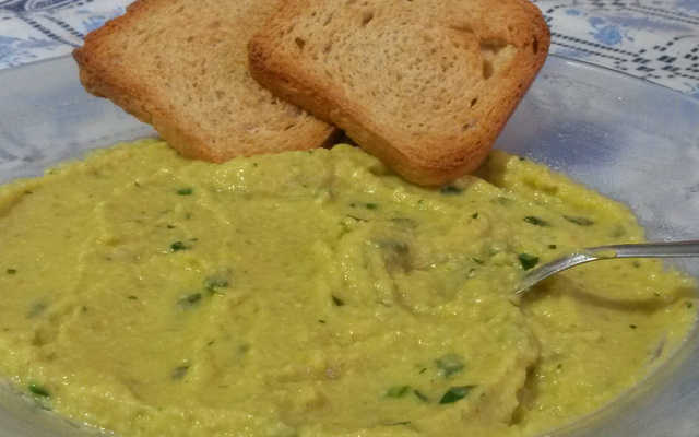 Patê salgado de abacate da Adri