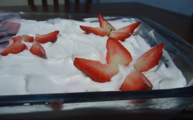 Pavê de morango especial