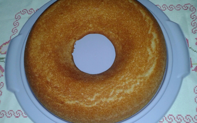 Bolo simples de mandioca