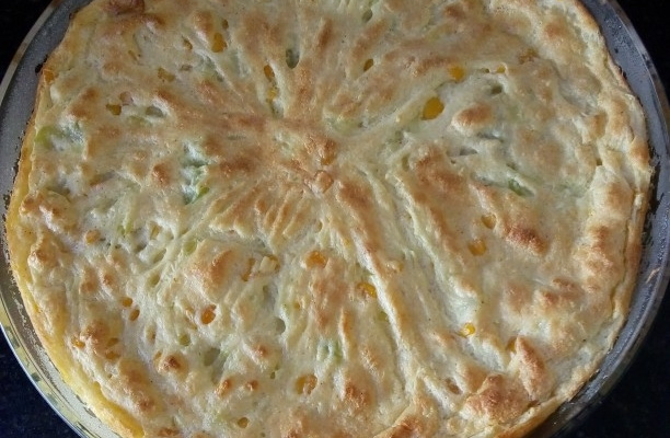 Souflé de chuchu maravilhoso