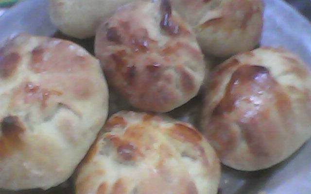 Pão de batata para o lanche das amigas