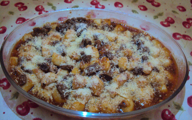 Nhoque cozido de batata