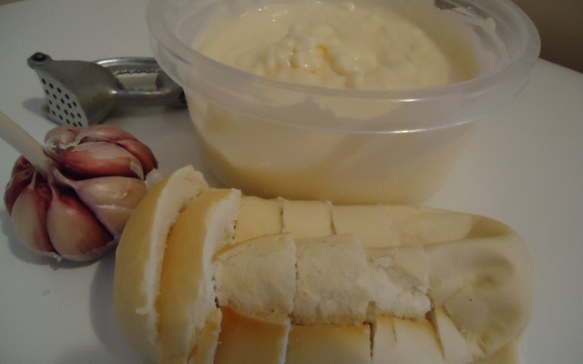 Pasta de alho para churrasco