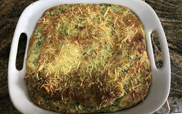 Souflé de Espinafre à Minha Moda