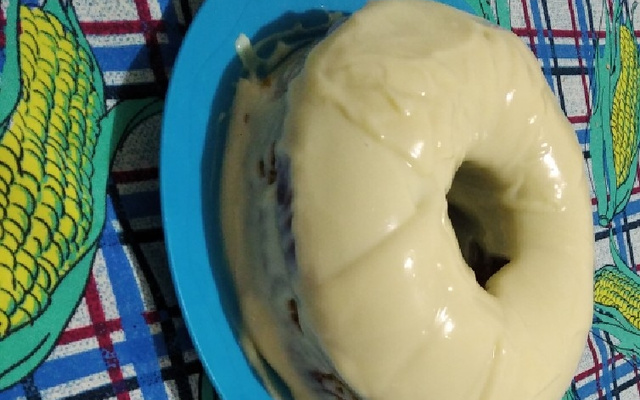 Bolo de gelatina de limão