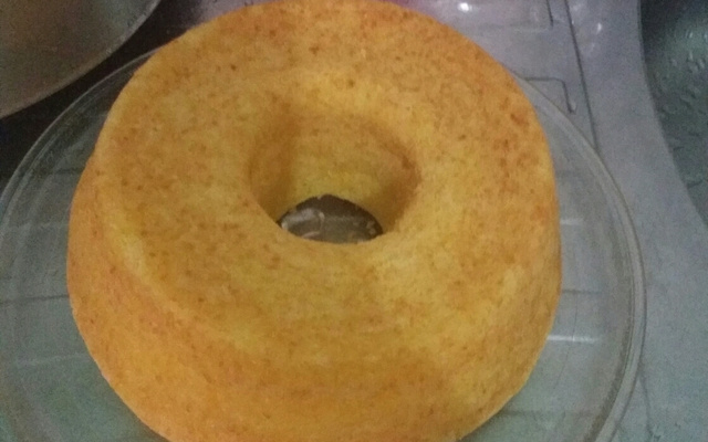 Bolo pão de queijo sem ovo