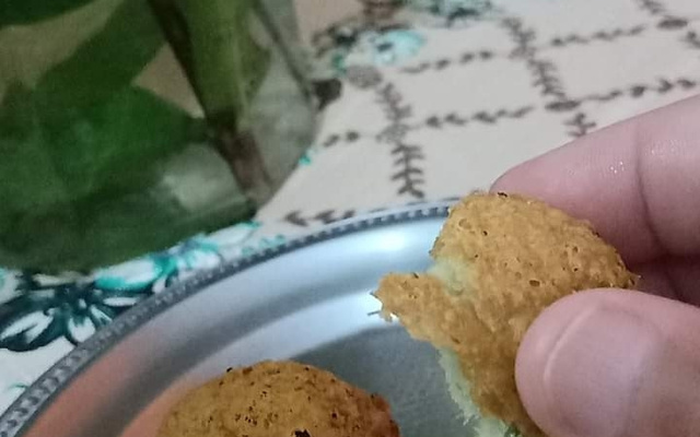 Bolinho de bacalhau espetacular
