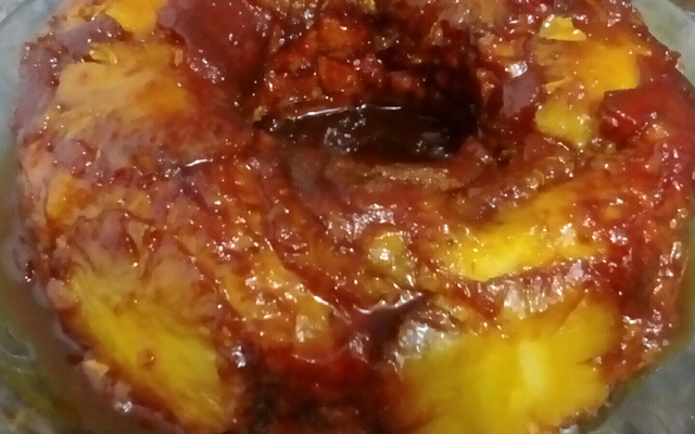 Bolo de abacaxi da Ju