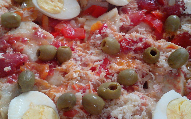 Bacalhau com leite de coco