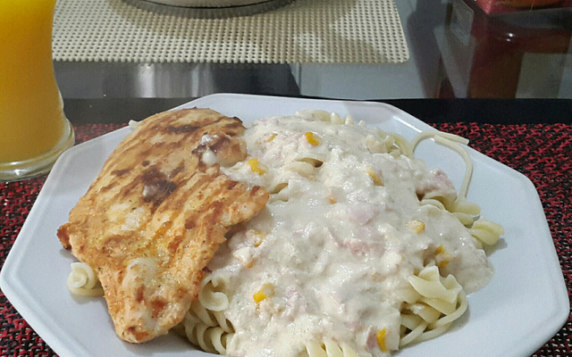 Macarrão à romanesca da Vivi