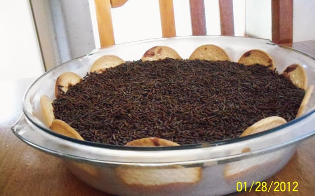 Torta de bolacha de chocolate