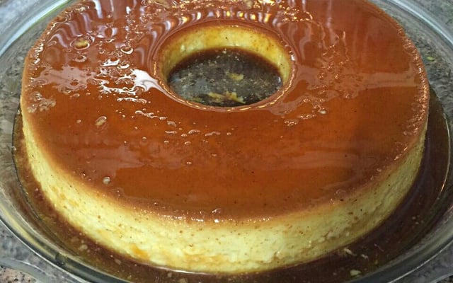 Pudim de Pão Banho-Maria