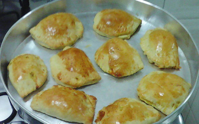 Massa base para salgado assado