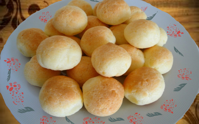 Pão de queijo delicioso