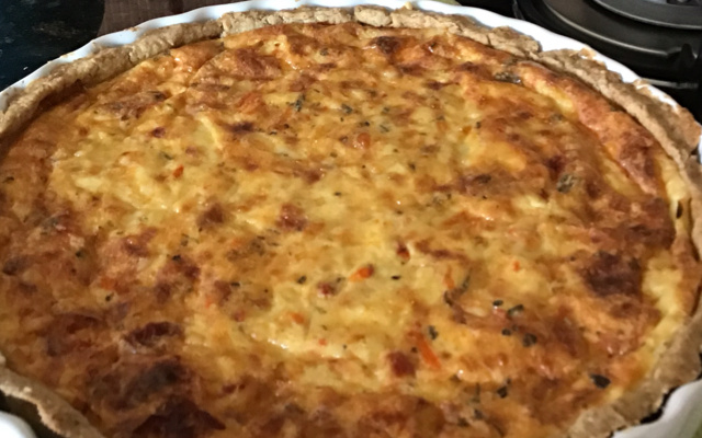 Quiche de tomate seco