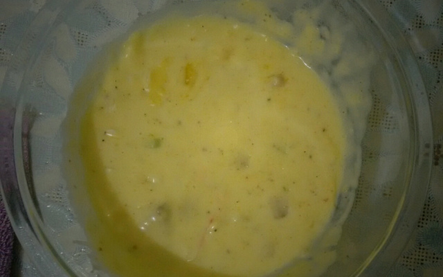 Caldo de batata baroa