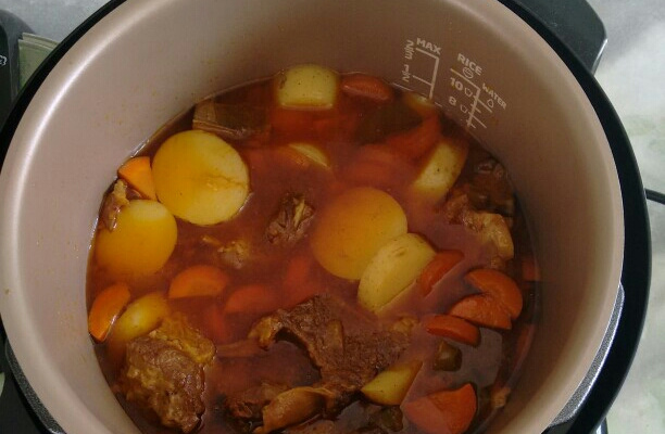 Costela na panela de pressão elétrica