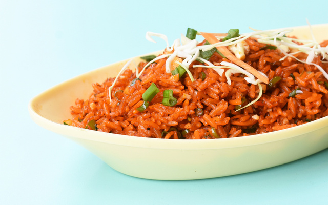 Arroz com Carne e Repolho