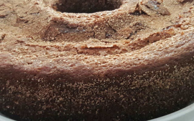 Bolo rápido de banana e canela