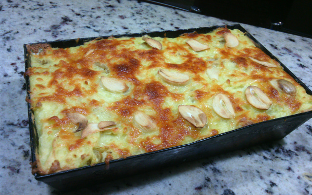 Lasanha de purê fácil e gostosa