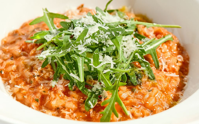 Risoto Simples gostoso sem carne vegetariano