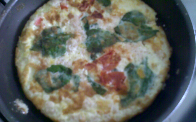 Omelete de soja e fubá para 2 pessoas