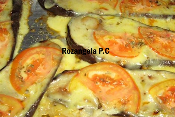 Berinjela tipo pizza