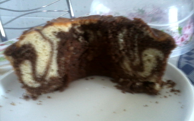 Bolo mármore fofinho