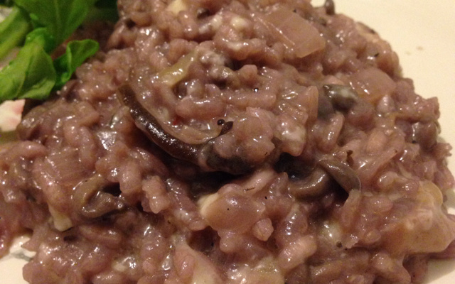 Risoto de funghi e shitake especial