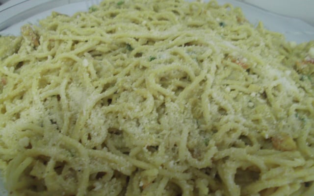 Macarrão com atum e creme de leite rápido