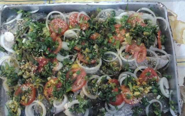 Peixe à moda da Rose