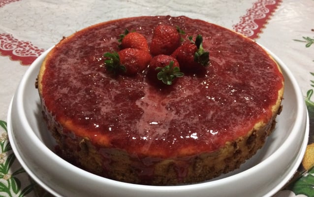 Cheesecake de frutas vermelhas especial