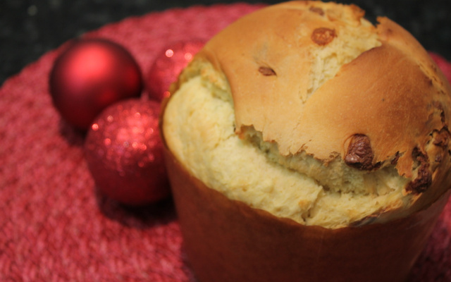 Panetone de Frutas Cristalizadas ou Panetone de Chocolate
