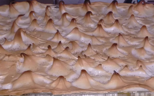 Sobremesa de banana caramelada