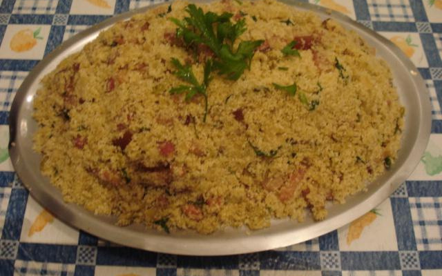 Farofa afro brasileira