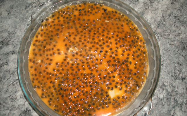 Mousse de maracujá cremoso