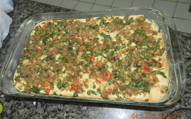 Torta deliciosa de sardinha