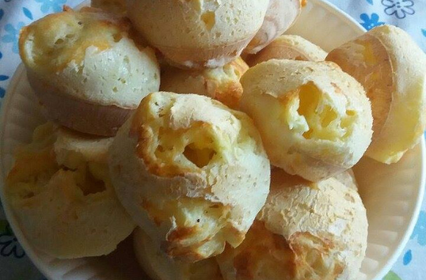 Pão de queijo de liquidificador