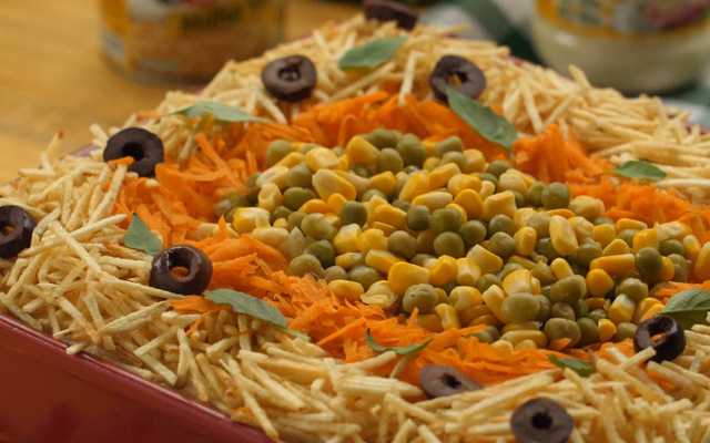 Bolo salgado prático e rápido