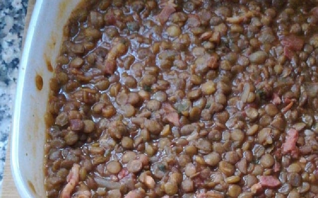 Lentilhas no estilo Marroquino